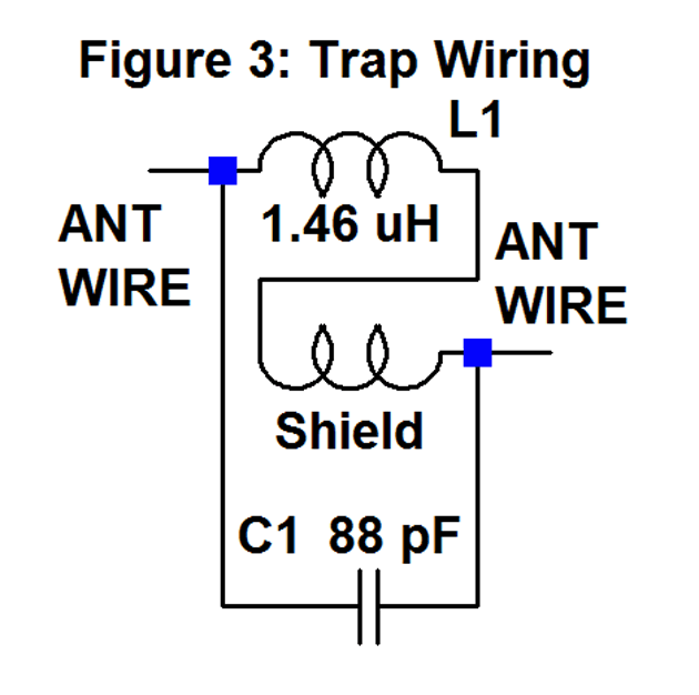 A 20 & 30 or 20 & 39Meter Trap Antenna